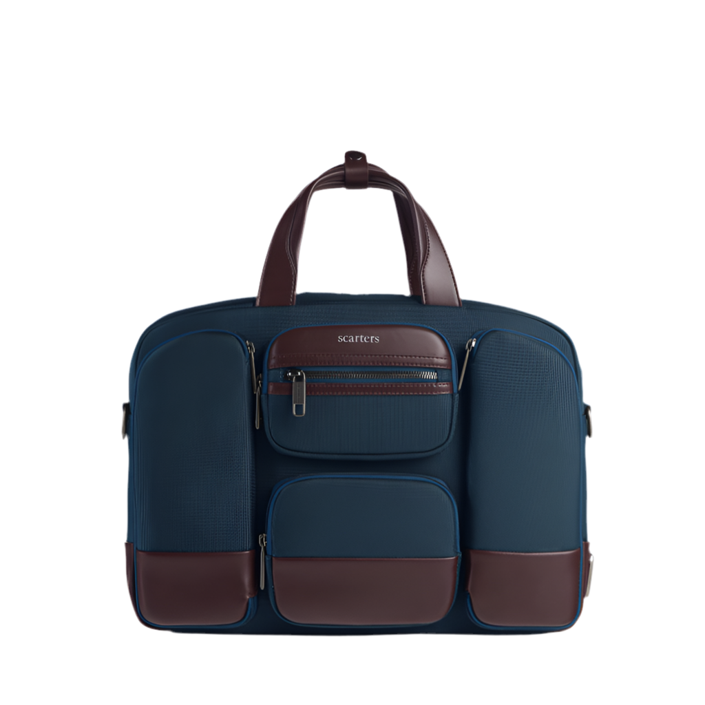 The Terminal | Office Messenger Bag - Navy Blue