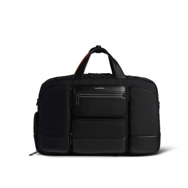 The Terminal | Travel Messenger Bag | Midnight Black