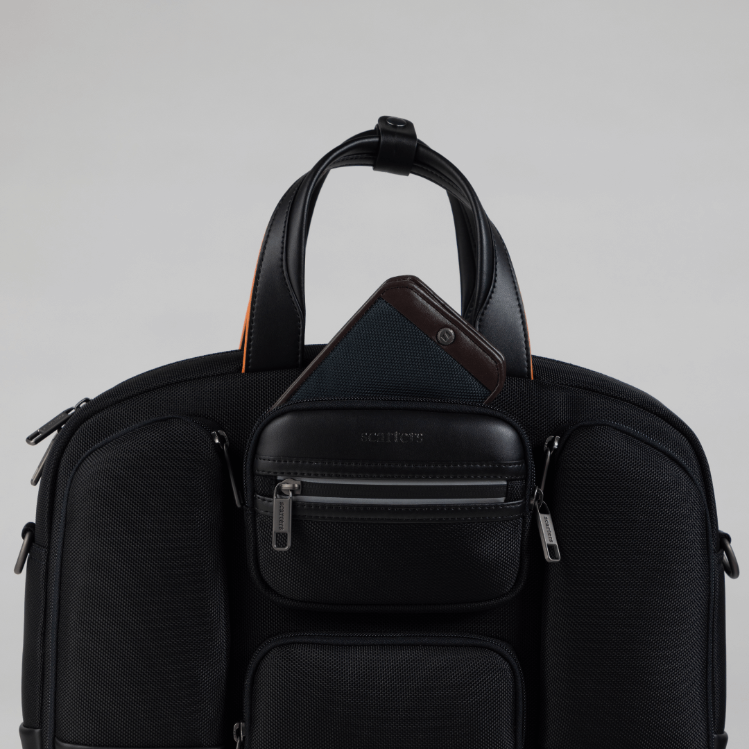 Terminal | Office Messenger Bag | Midnight Black