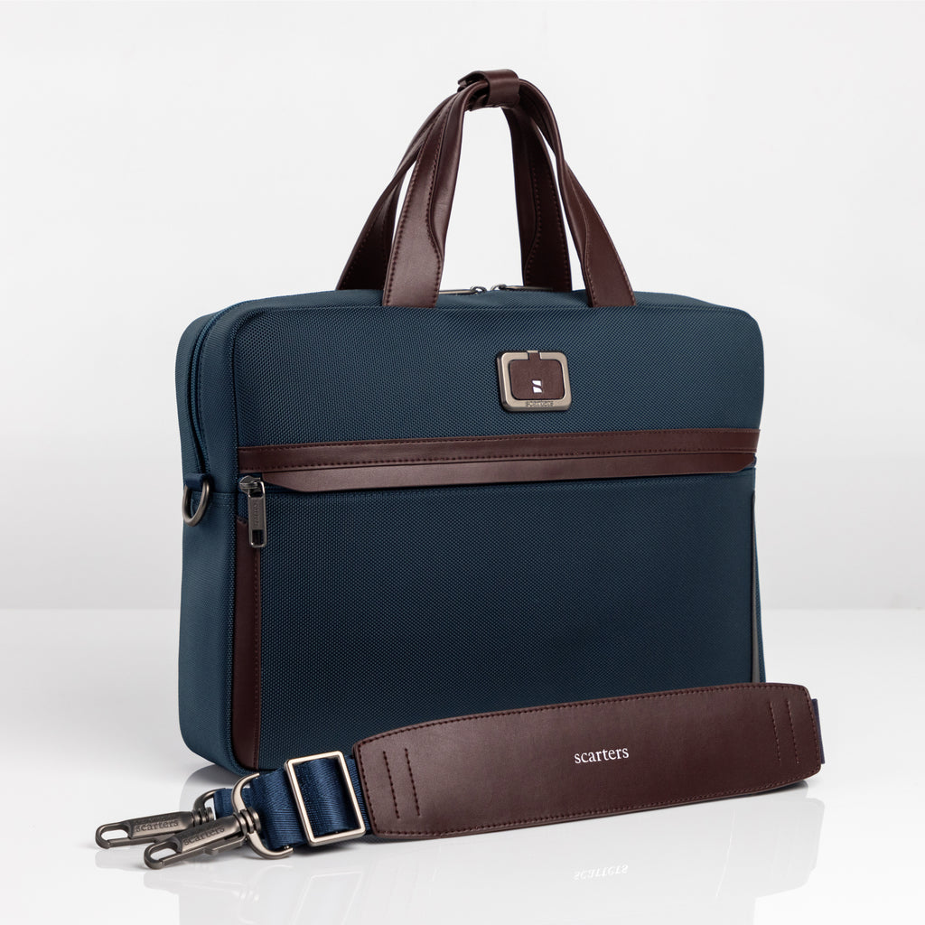 Downtown Messenger Bag | Blue