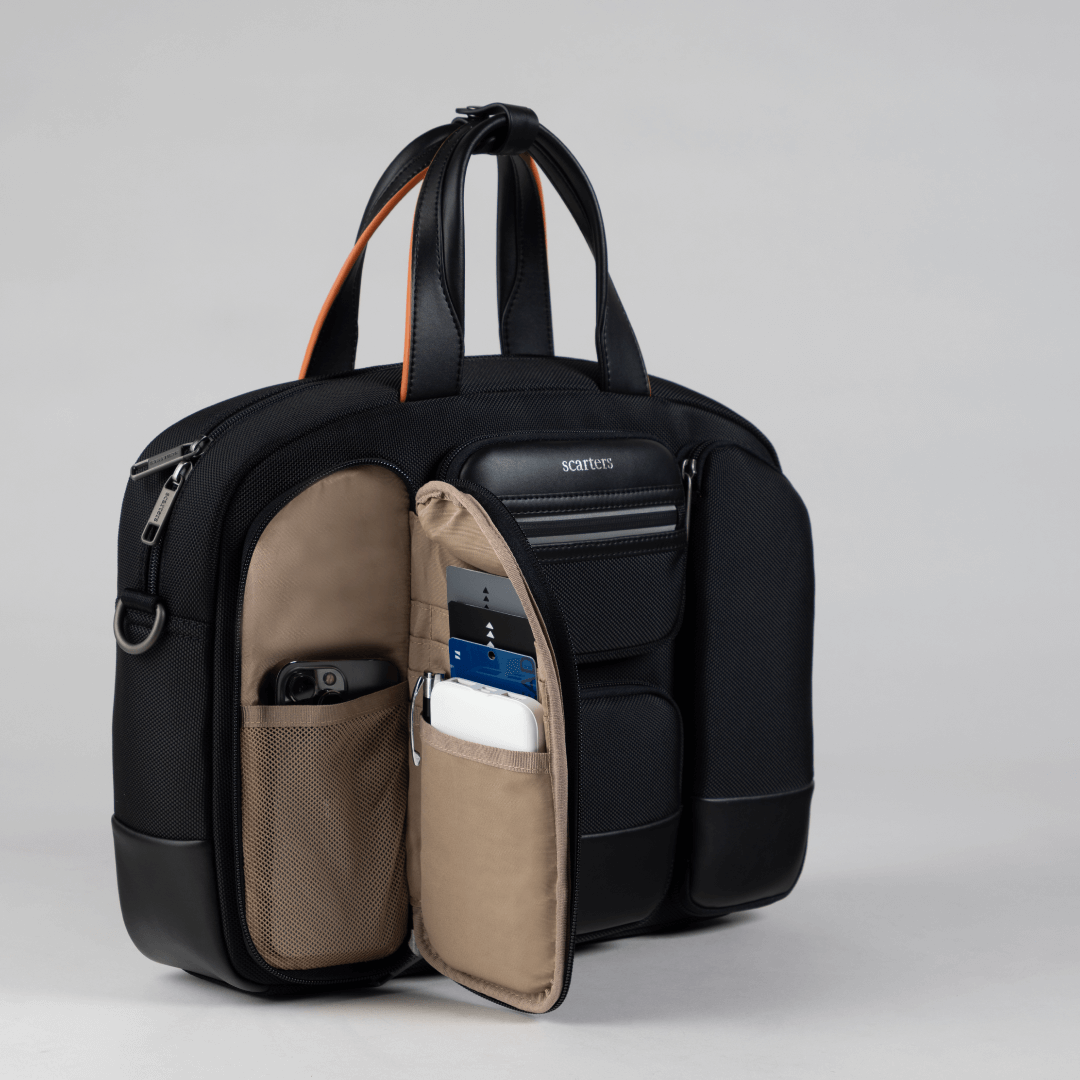 Terminal | Office Messenger Bag | Midnight Black