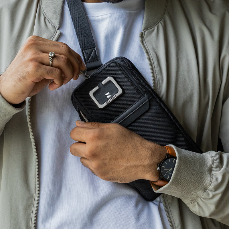 Travel Crossbody | Midnight Black
