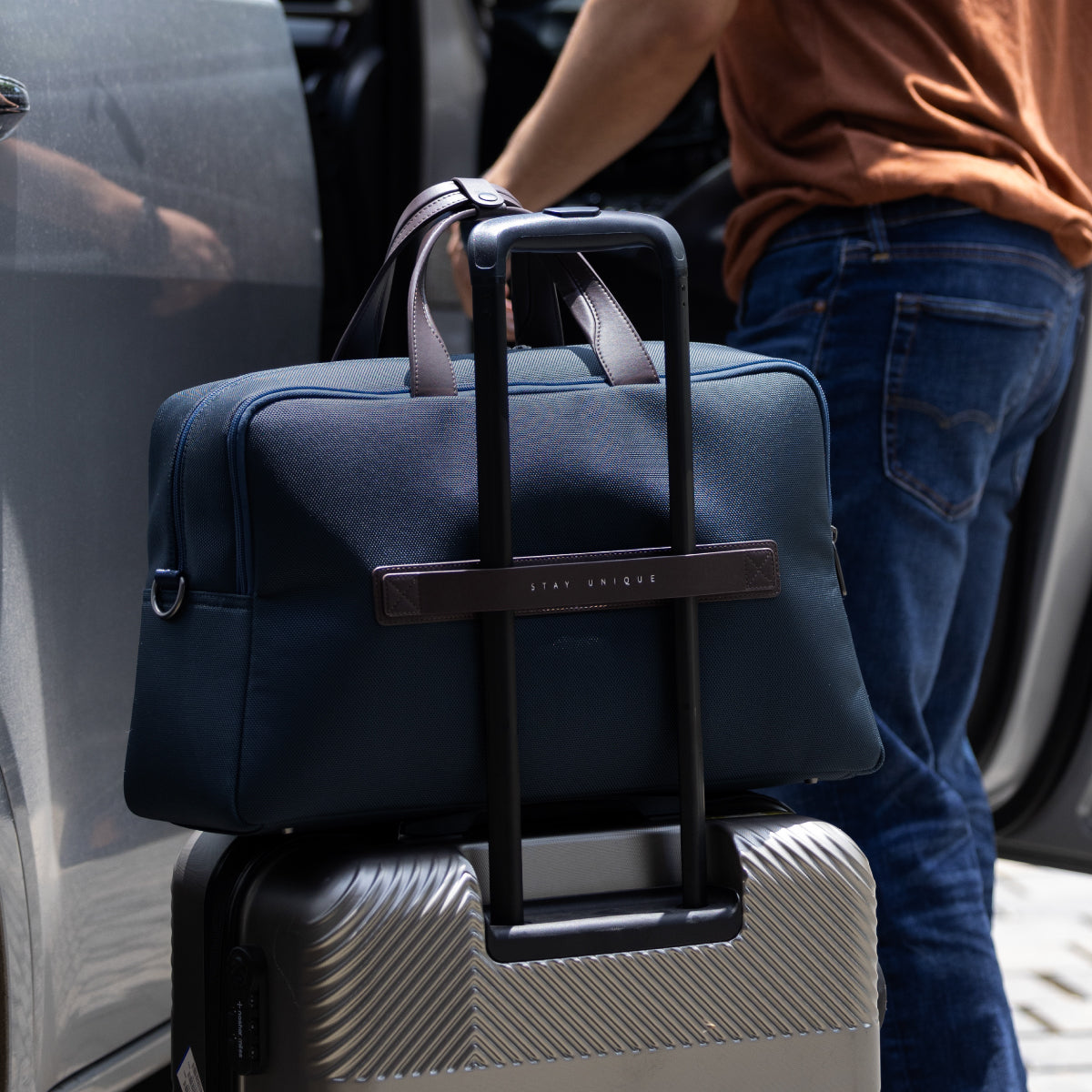 Downtown Duffle | Deep Blue
