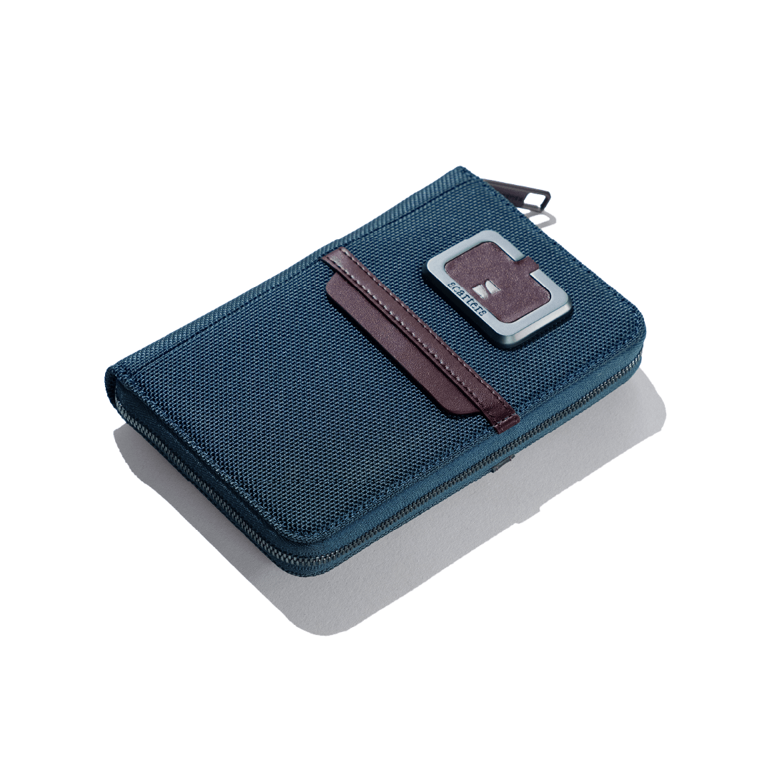 Passport Zip Wallet | Deep Blue