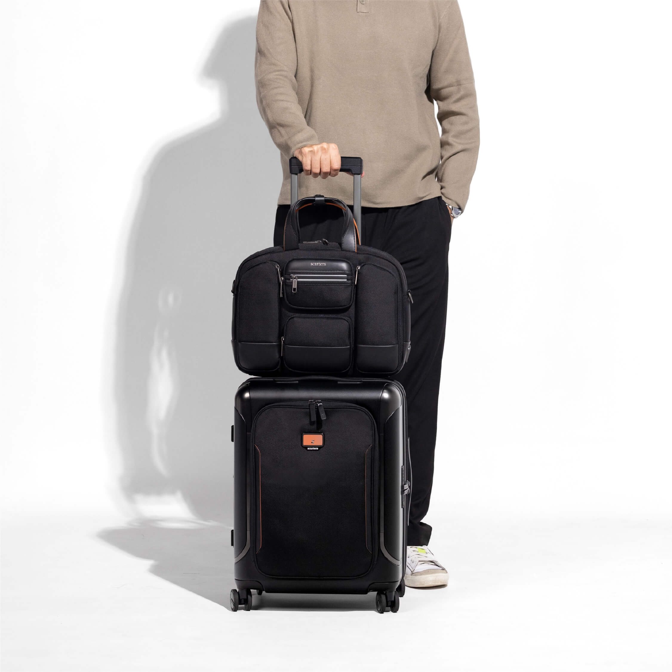 Terminal | Office Messenger Bag | Midnight Black