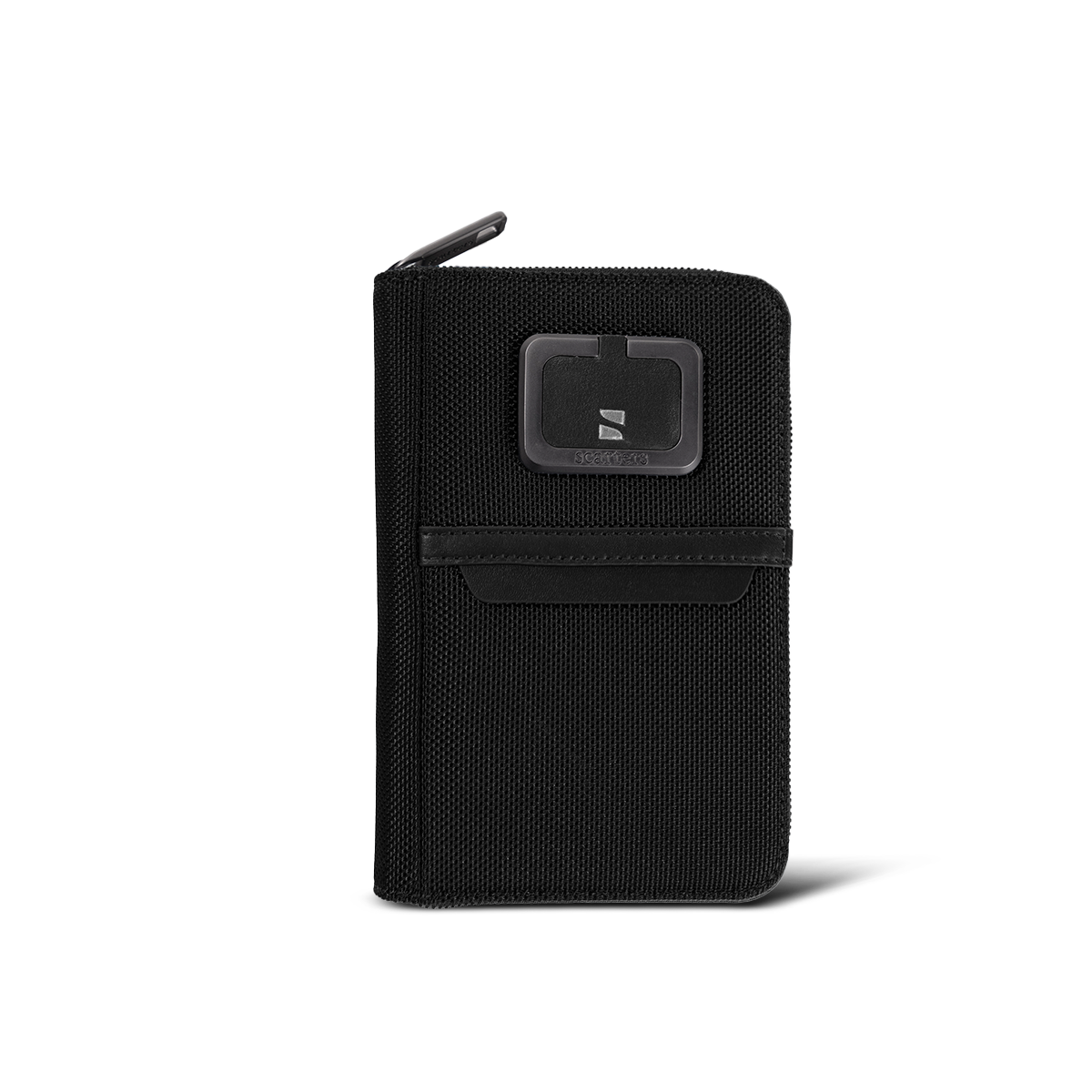 Passport Zip Wallet | Midnight Black