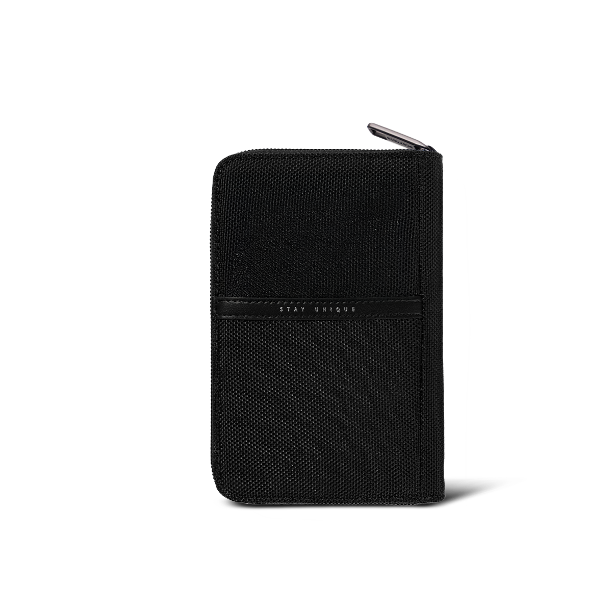 Passport Zip Wallet | Midnight Black