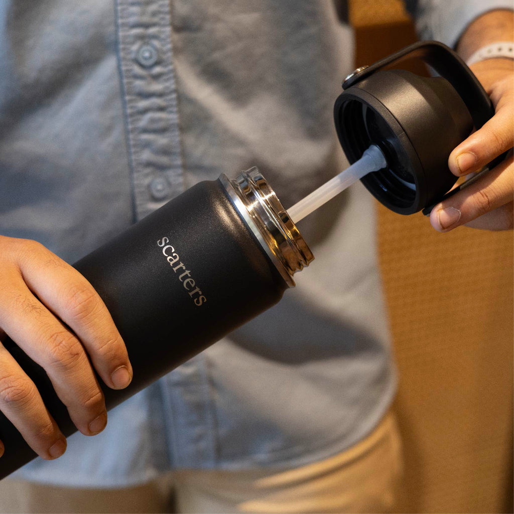 Hydrate | Sipper Bottle | 650 ml - Black