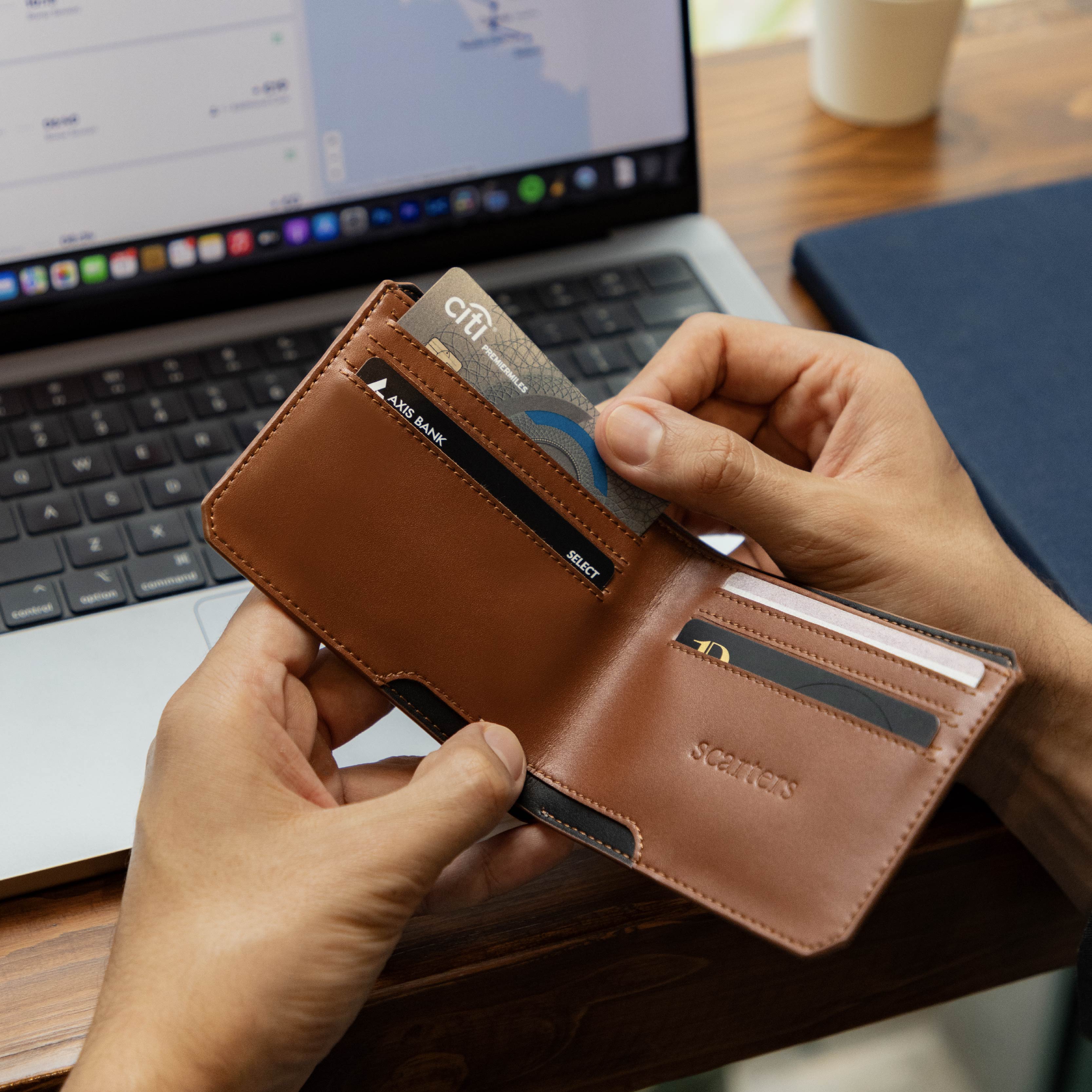 Light Wallet Minimalist Wallet – Slim RFID Bifold for Men | Scarters – Scarters ...