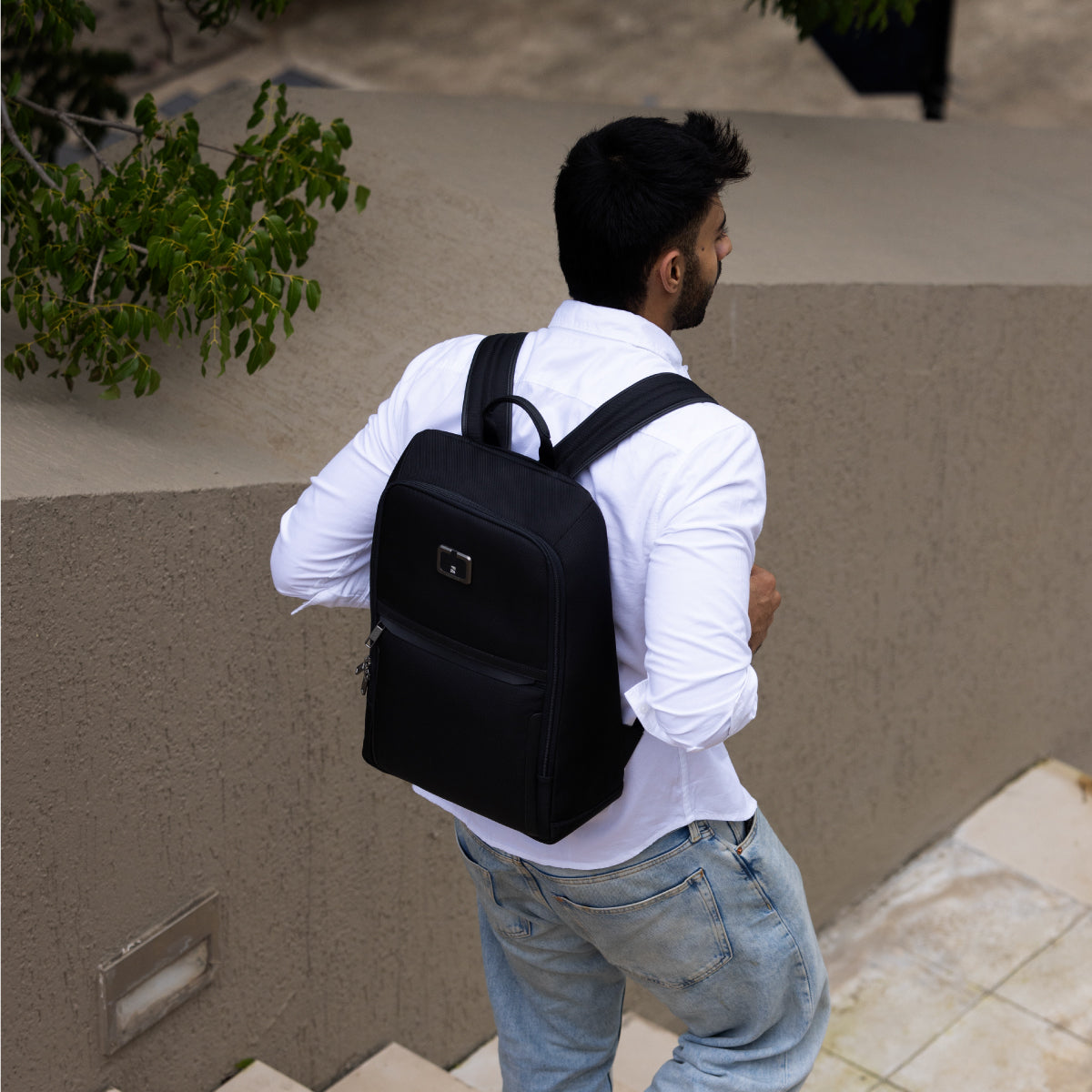 Downtown Backpack | Midnight Black