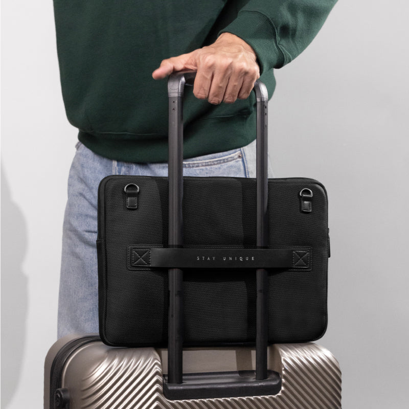 Tech Satchel | Midnight Black