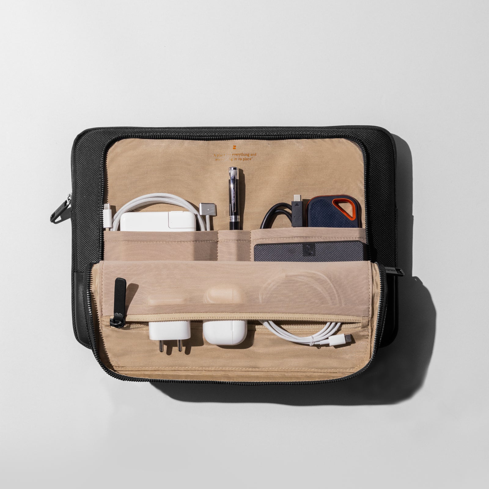 Tech Satchel | Midnight Black