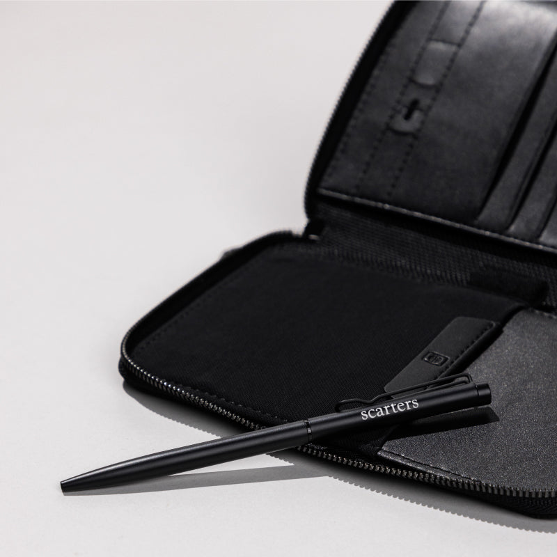 Passport Zip Wallet | Black