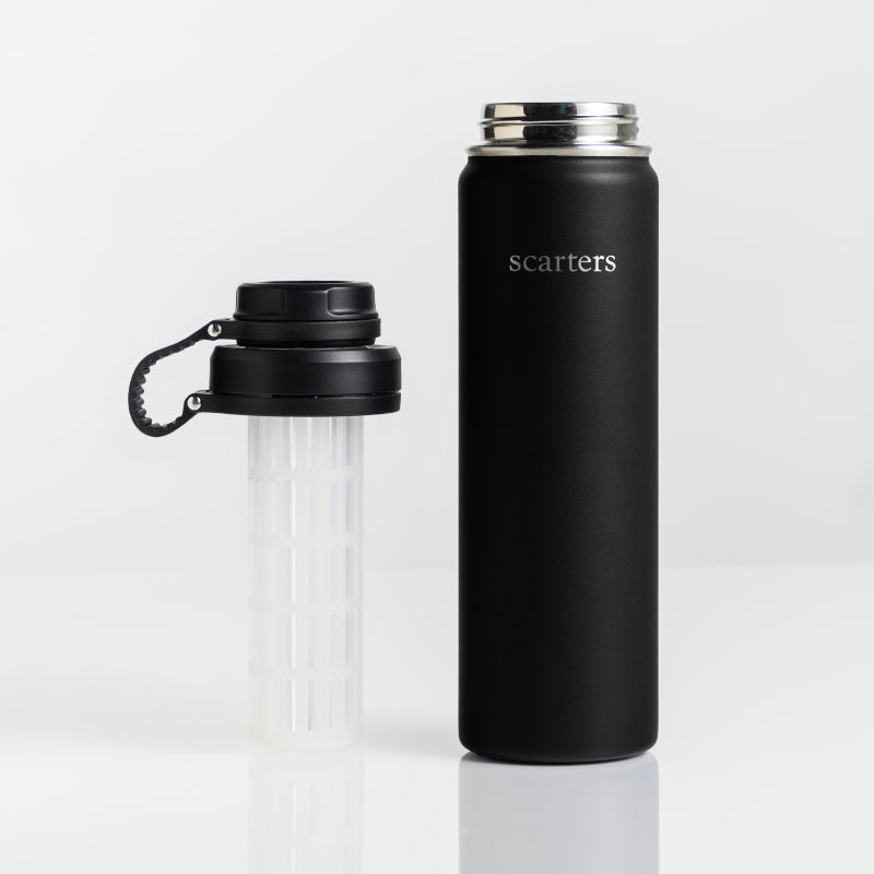 Hydrate | Infuser Bottle | 650 ml - Black