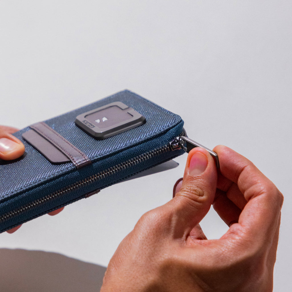 Passport Zip Wallet | Blue