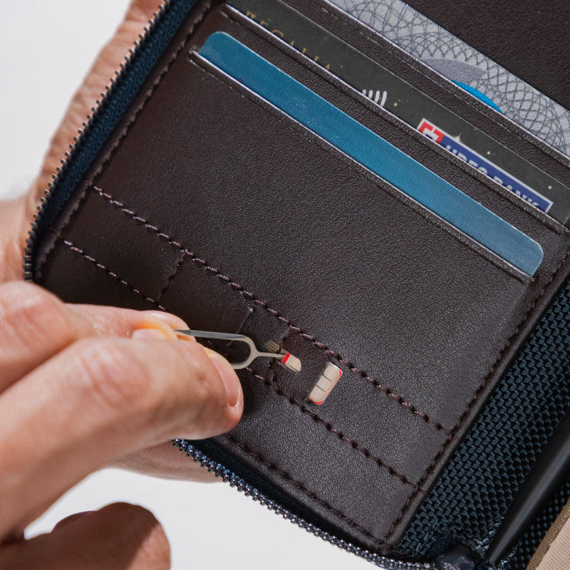 Passport Zip Wallet | Blue