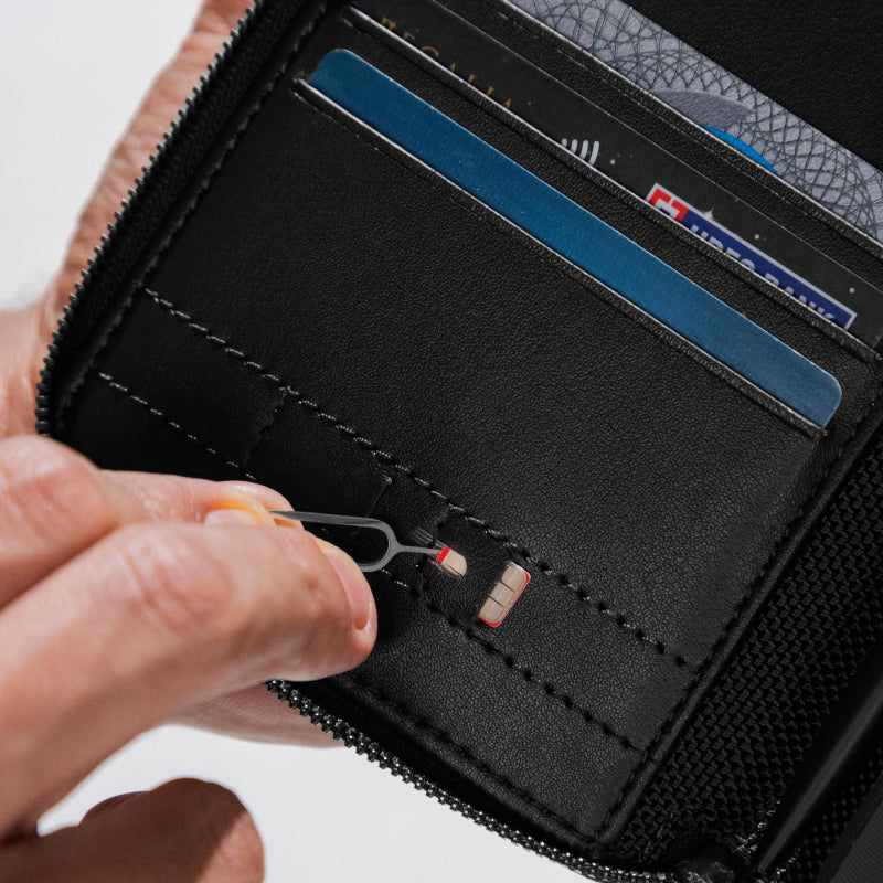 Passport Zip Wallet | Black