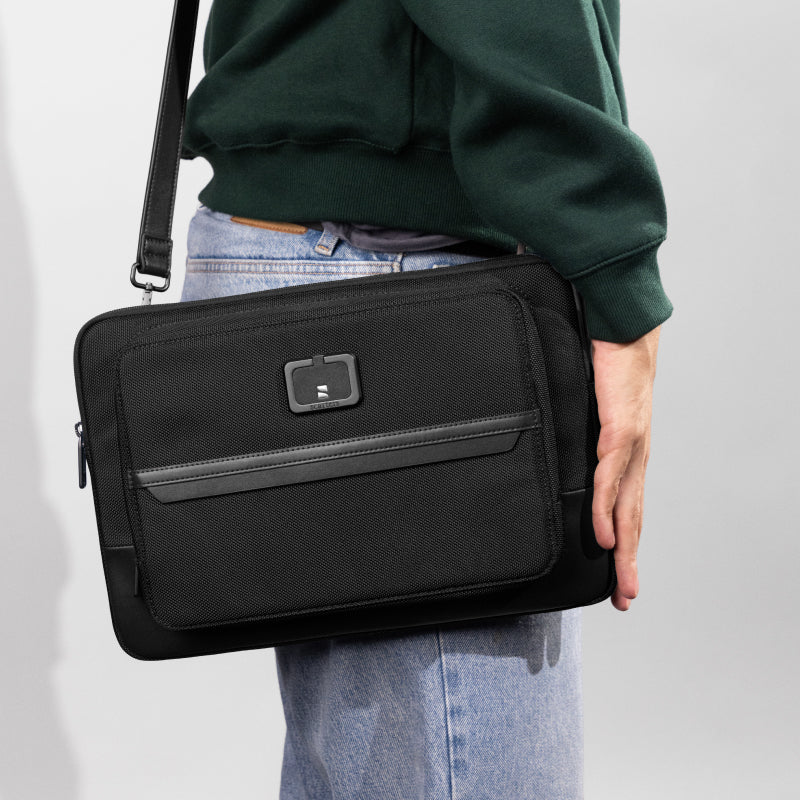 Tech Satchel | Midnight Black