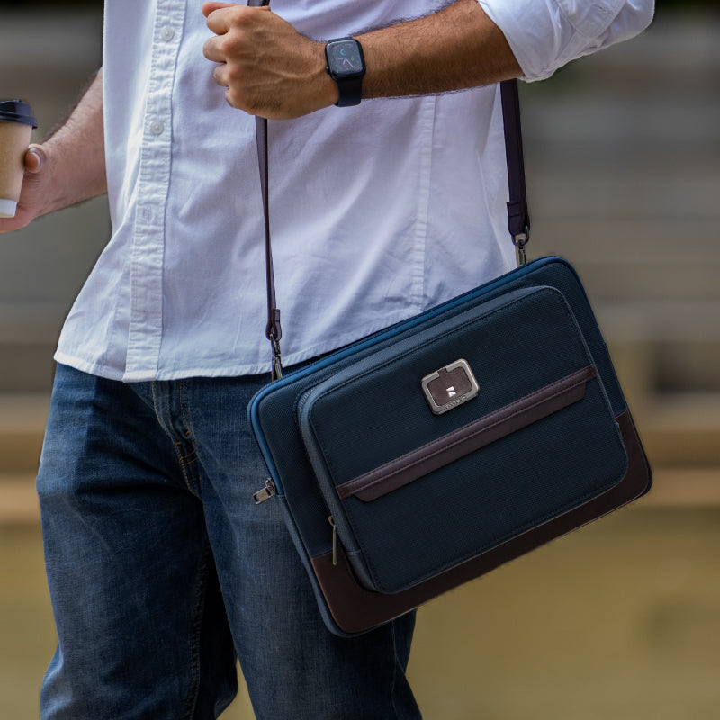 Tech Satchel | Blue