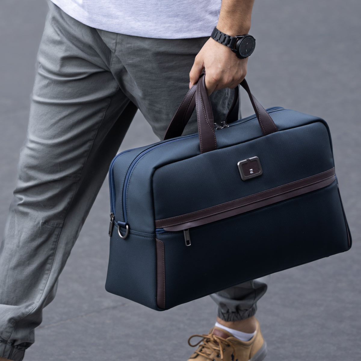 Downtown Duffle | Deep Blue
