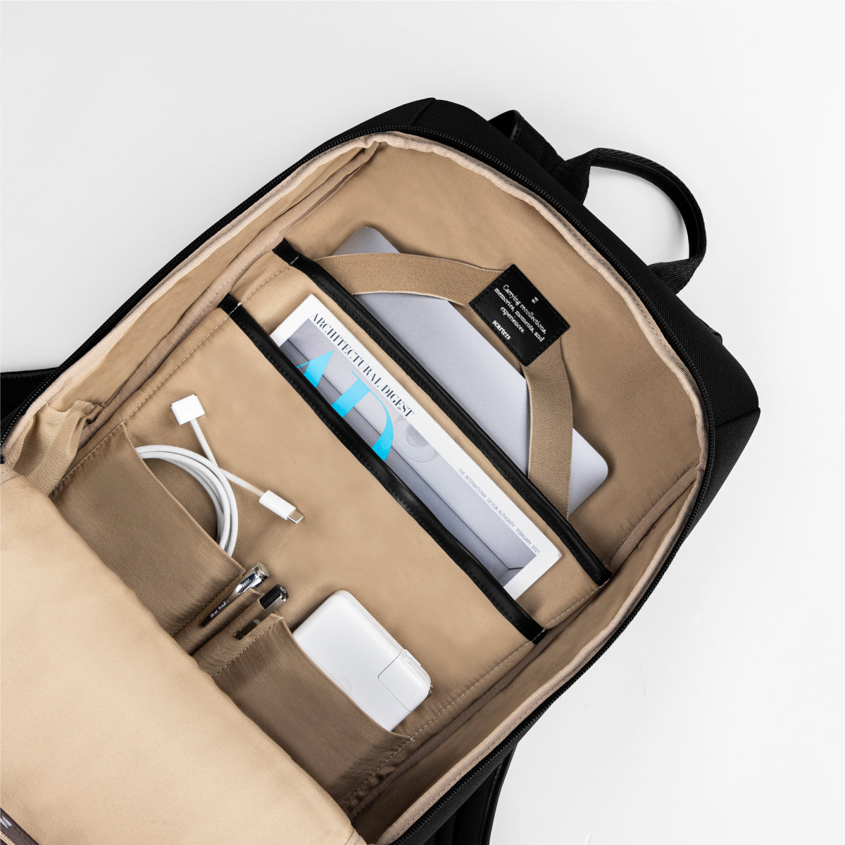 Downtown Backpack | Midnight Black