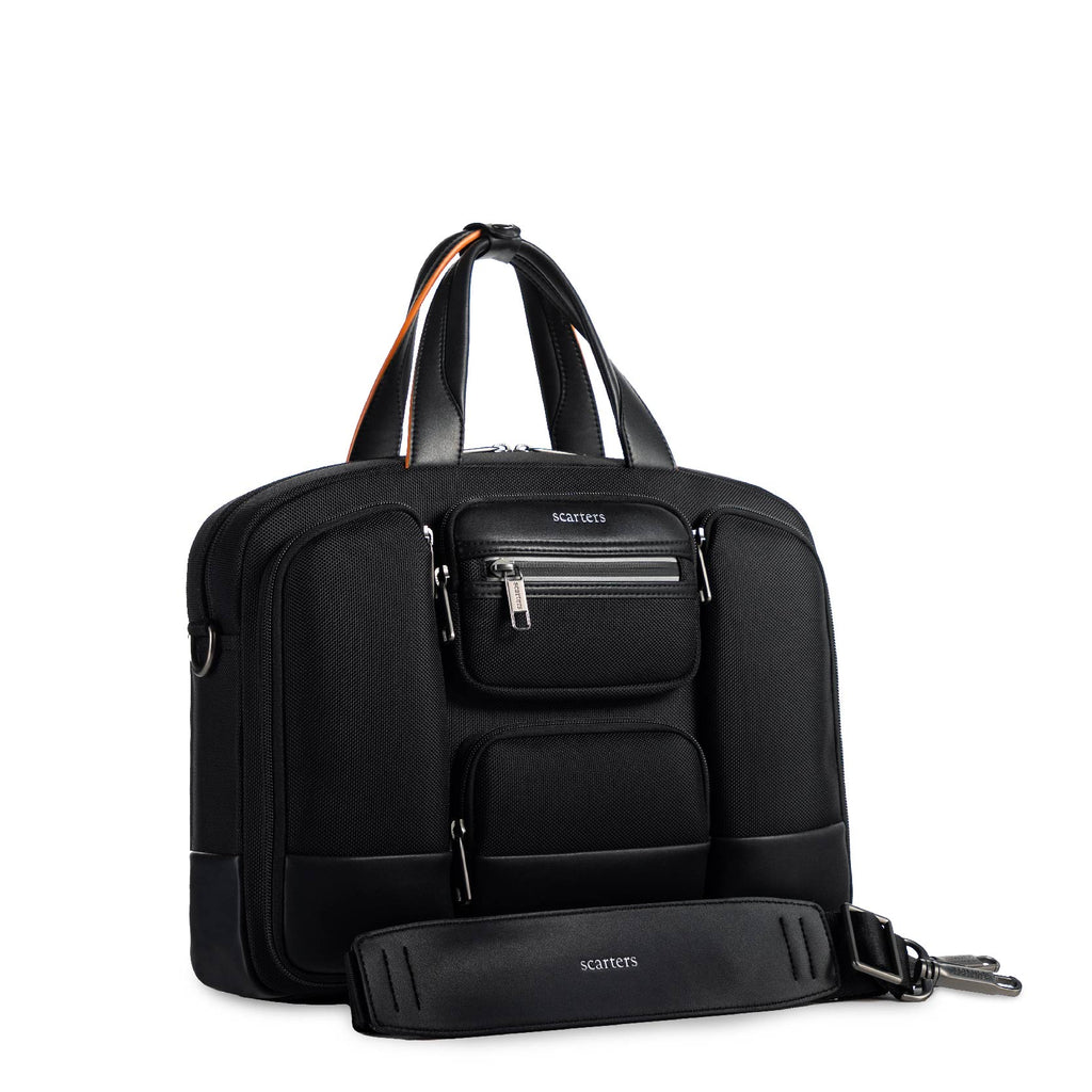 The Terminal | Office Messenger Bag - Black