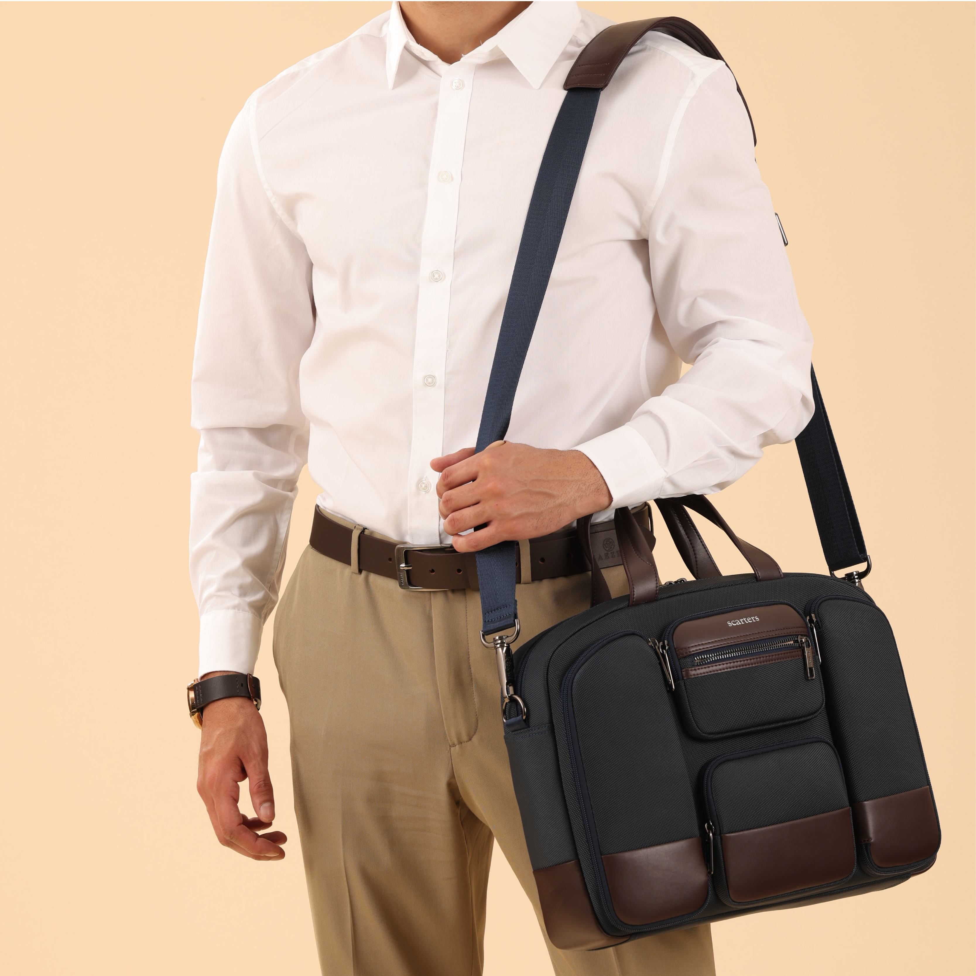 Terminal | Office Messenger Bag | Deep Blue