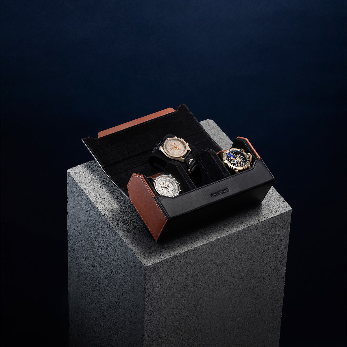 Timeless | Watch Case | Midnight Black