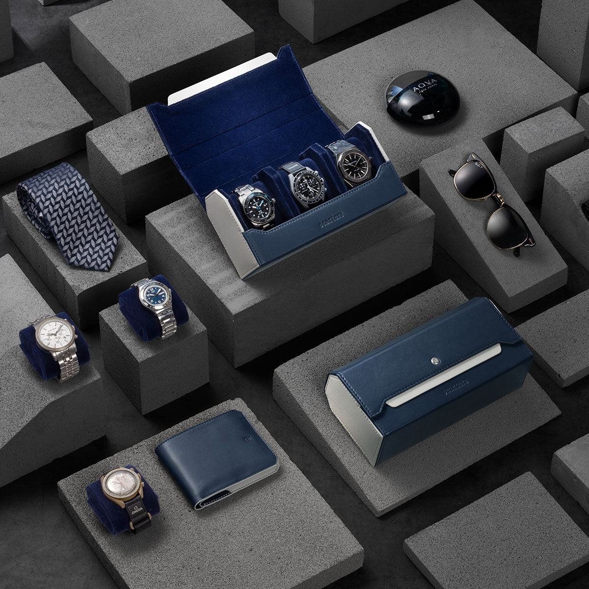 Timeless | Watch Case | Deep Blue